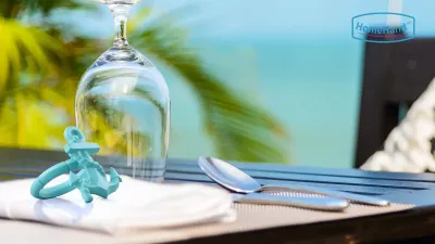 HomeHand Nautical Napkin Rings – Cast Iron Coastal Tableware