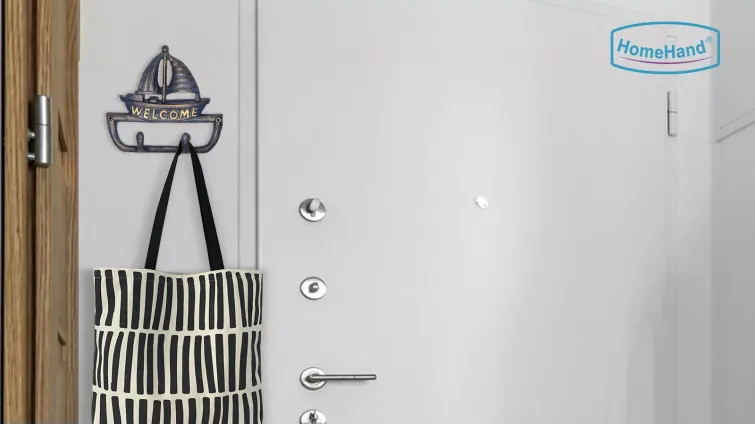 Welcome Sign Wall Hook | Perfect Fit for Minimalist Entryways