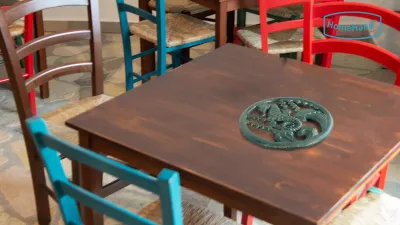 HomeHand Cast Iron Pot Holder – Nautical Table Protector