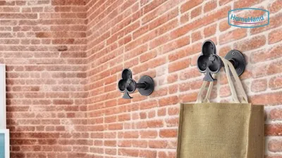 Garden and Patio Iron Hook Built for Real Outdoor Walls