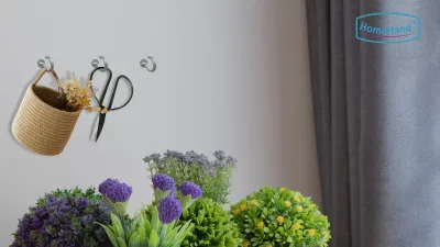 HomeHand Screw-In Cup Hooks – Minimalist Wall Hardware