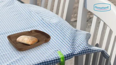 Hand-Carved Walnut Wood Decorative Tabletop Accent