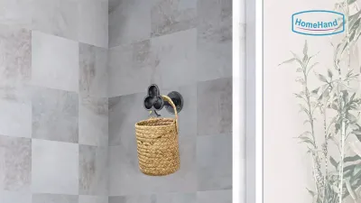 Cast Iron Wall Hook for Garden & Patio Stability