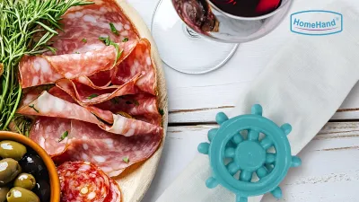 Handmade Cast Iron Napkin Rings for Seaside Dining