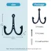 Nautical Anchor Cast Iron Hook (3 PCS)