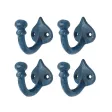 Antique Blue Cast Iron Hook