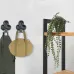 Heavy Duty Wall Hook - Deck of Clubs (Black)
