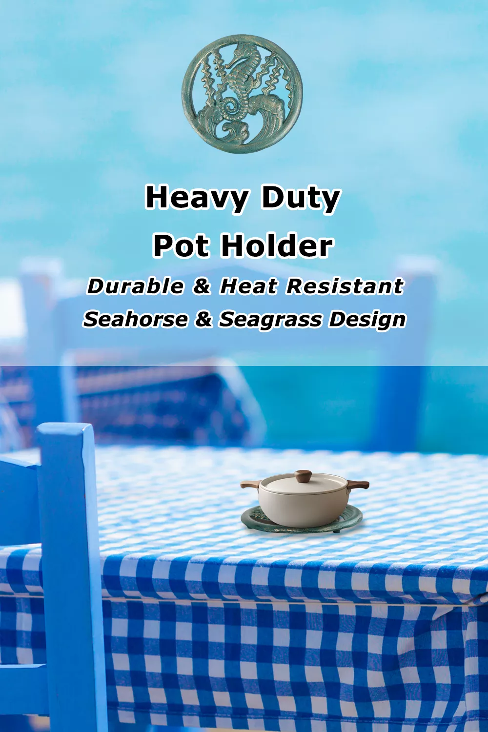 HomeHand Cast Iron Pot Holder