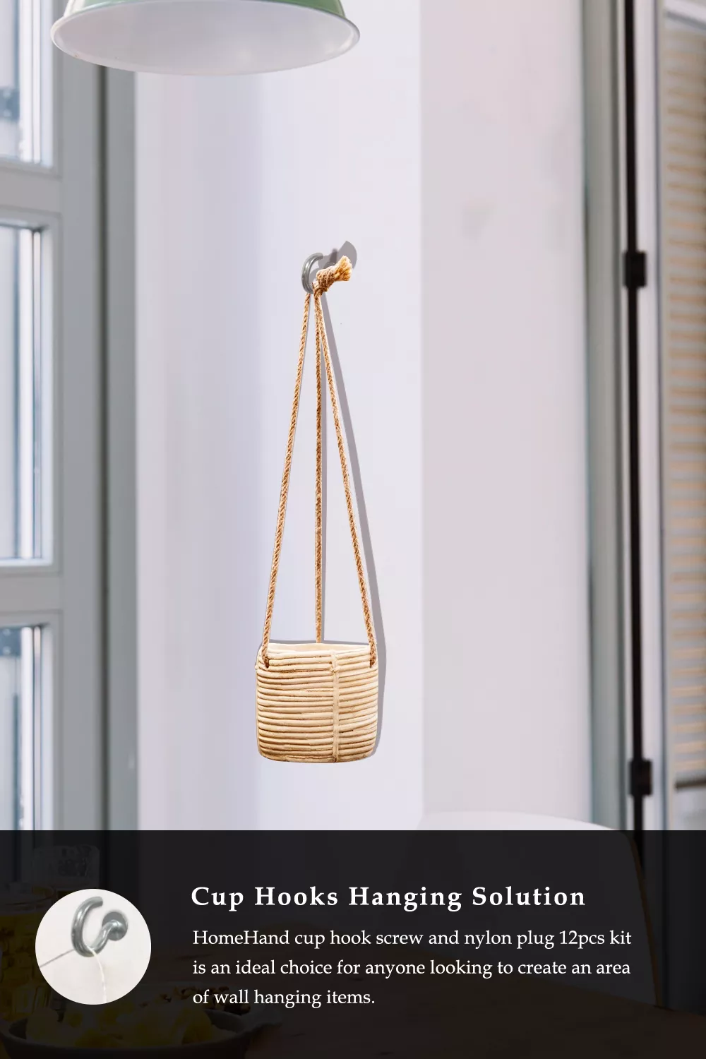 HomeHand Cup Hook for Minimalist Living