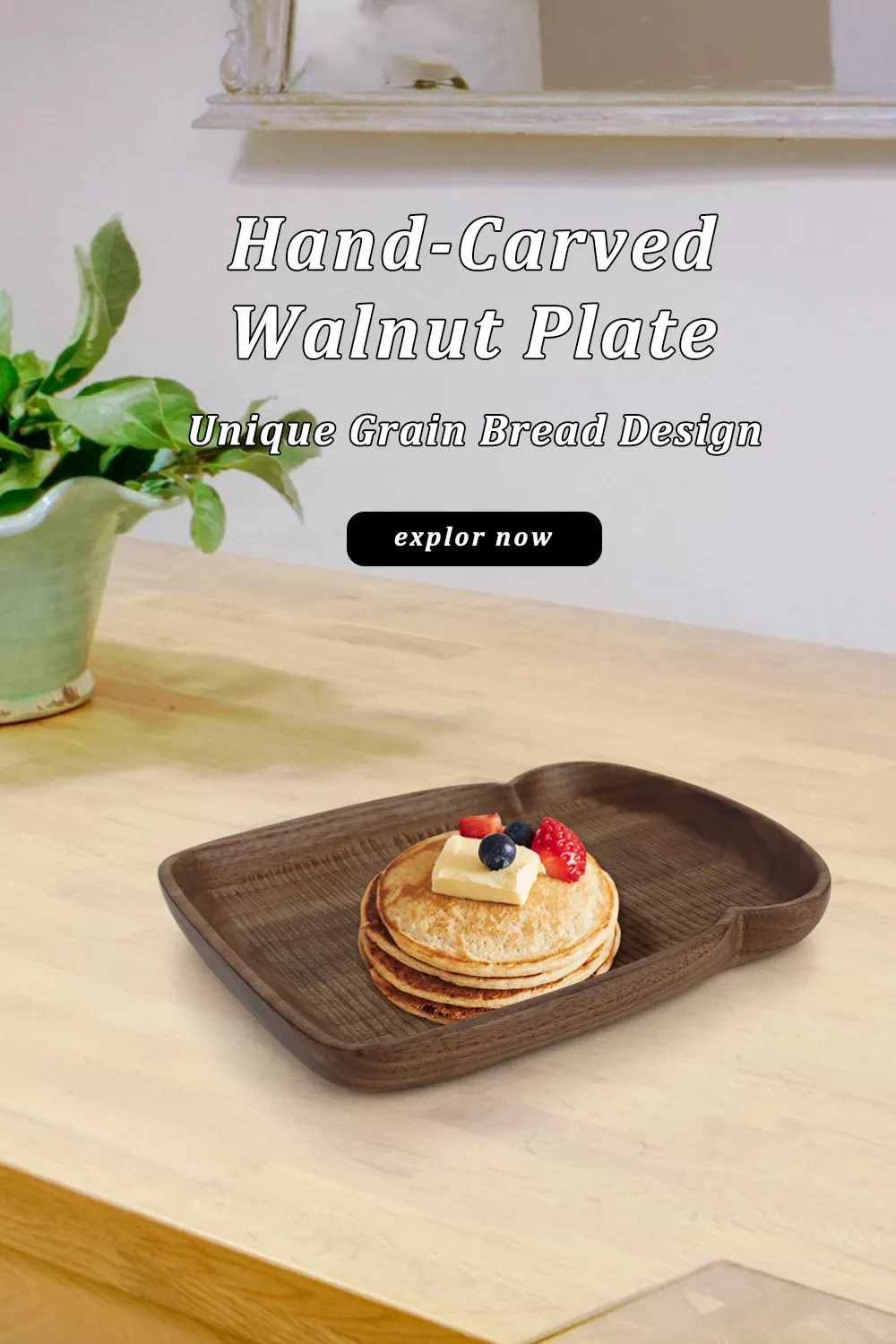 The Best Wooden Serving Plate for Snacks & Dessert