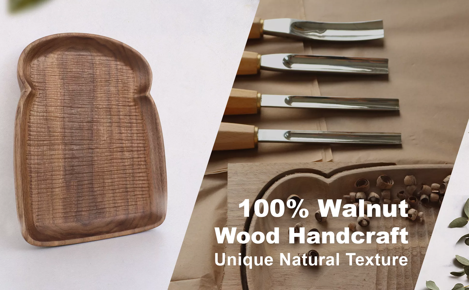 The Best Wooden Serving Plate for Snacks & Dessert