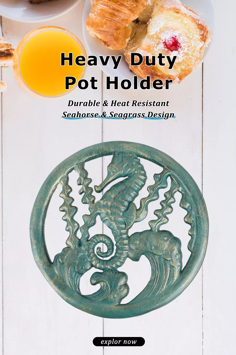 HomeHand Heavy-Duty Trivet 