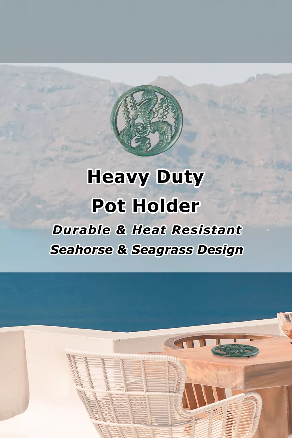 Bring the Ocean to Your Table – HomeHand Heavy Duty Pot Holder