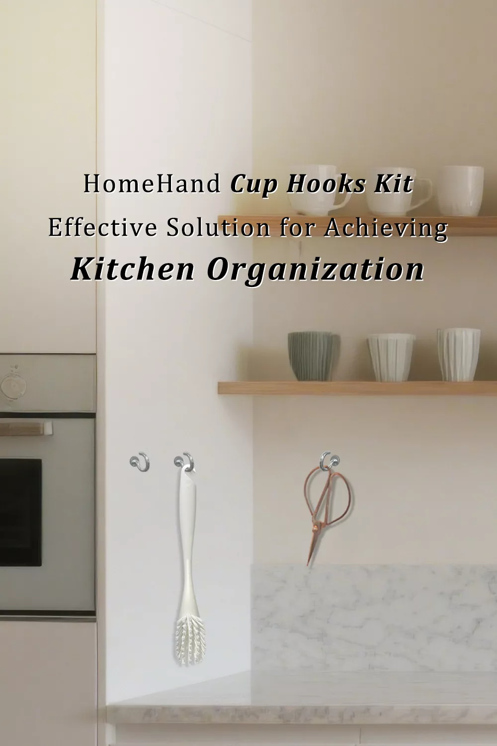HomeHand Cup Hooks Kit 