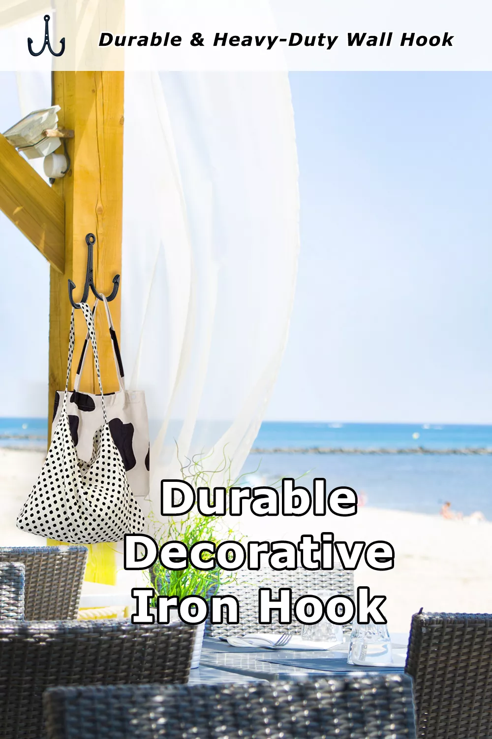 HomeHand Nautical Wall Hook